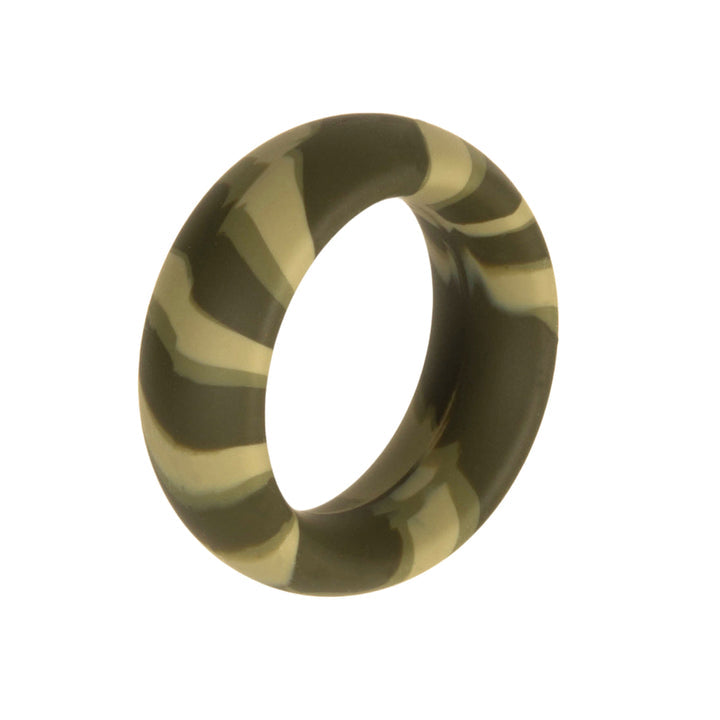 Major Dick- Commando Cock Ring- Green 1.75In
