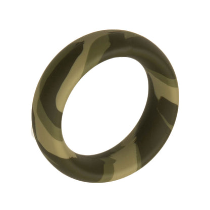 Major Dick- Commando Cock Ring- Green 2In